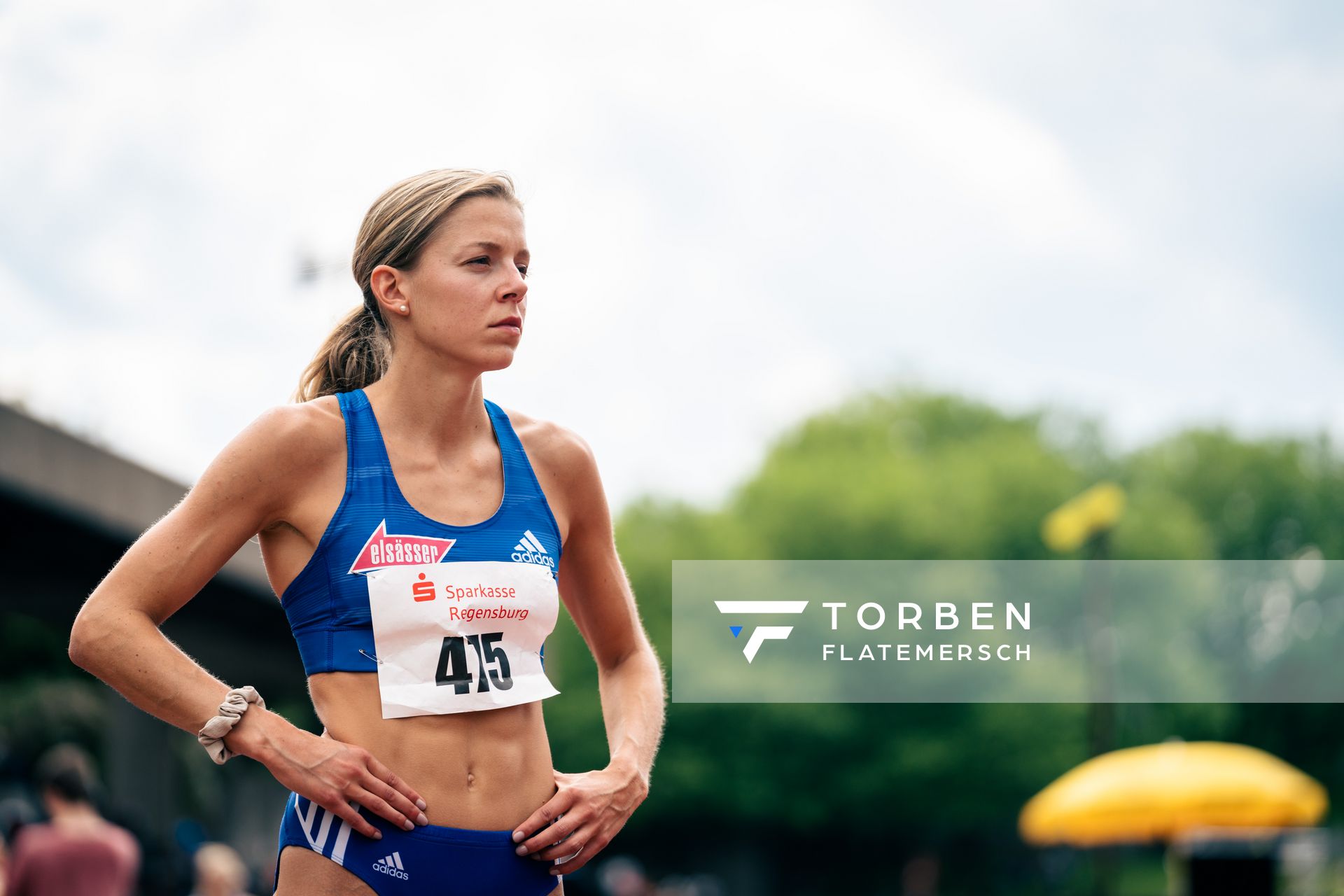 Lisa Sophie Hartmann (VfL Sindelfingen) ueber 400m am 04.06.2022 waehrend der Sparkassen Gala in Regensburg